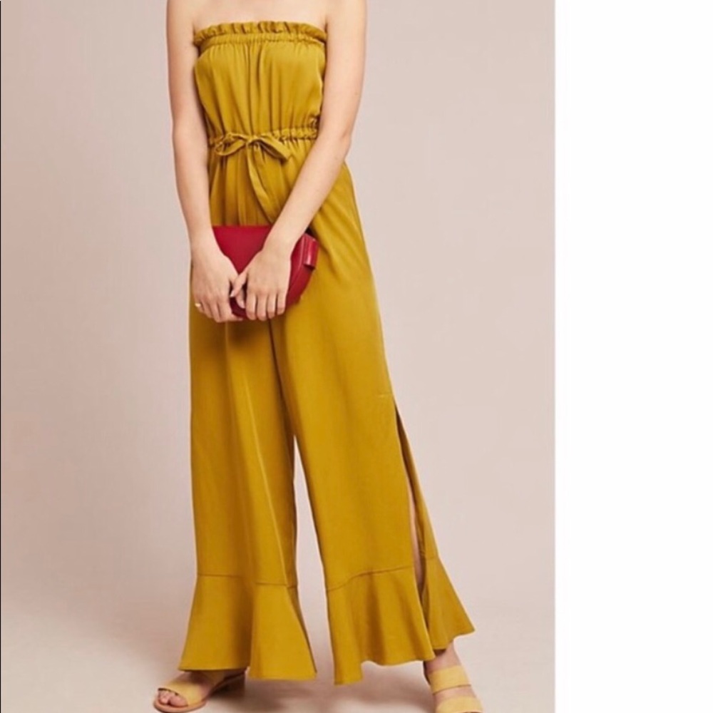 Anthropologie Hestia jumpsuit -splits on the side
